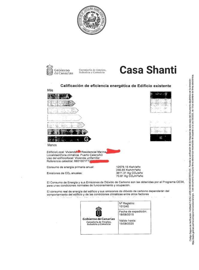Vivienda Vacacional Casa Shanti Puerto Calero Luaran gambar